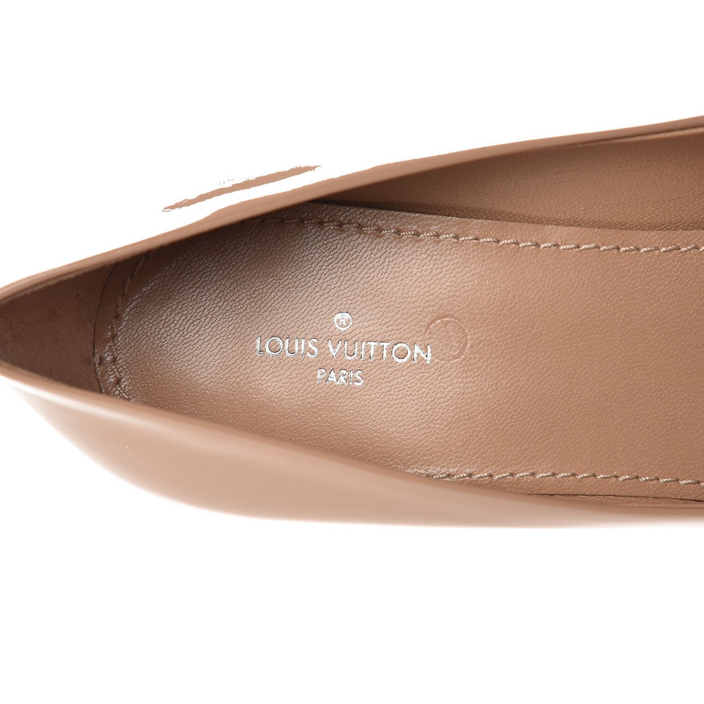 Patent Calfskin Fiancee Pumps 36.5 Ecru