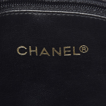 Chanel Lambskin Quilted Tote Black 7 of 9