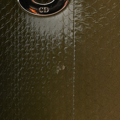 Christian Dior Snakeskin Medium Lady Dior Green 15 of 16