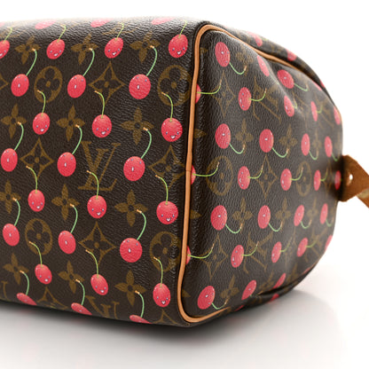 Louis Vuitton Monogram Cerises Speedy 25 10 of 12
