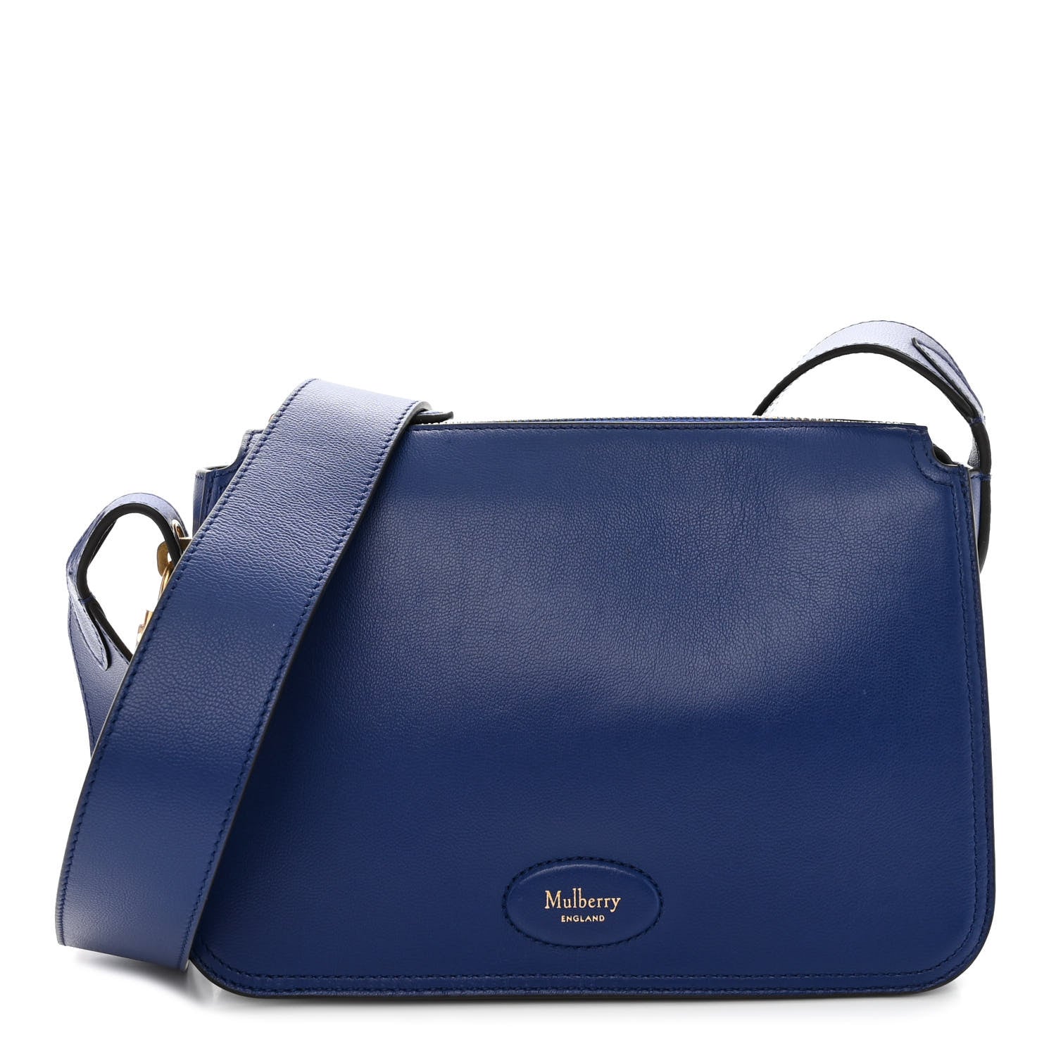 Mulberry Small Classic Grain Billie Crossbody Bag Blue 1 of 9