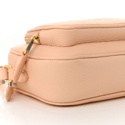 Burberry Grained Calfskin Small Camera Bag Peach Pink 9 of 11