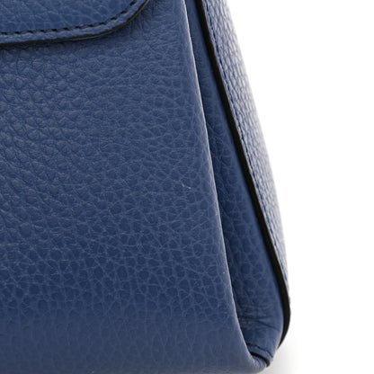 Gucci Dollar Calfskin Interlocking G Top Handle Shoulder Bag Caspian 10 of 11
