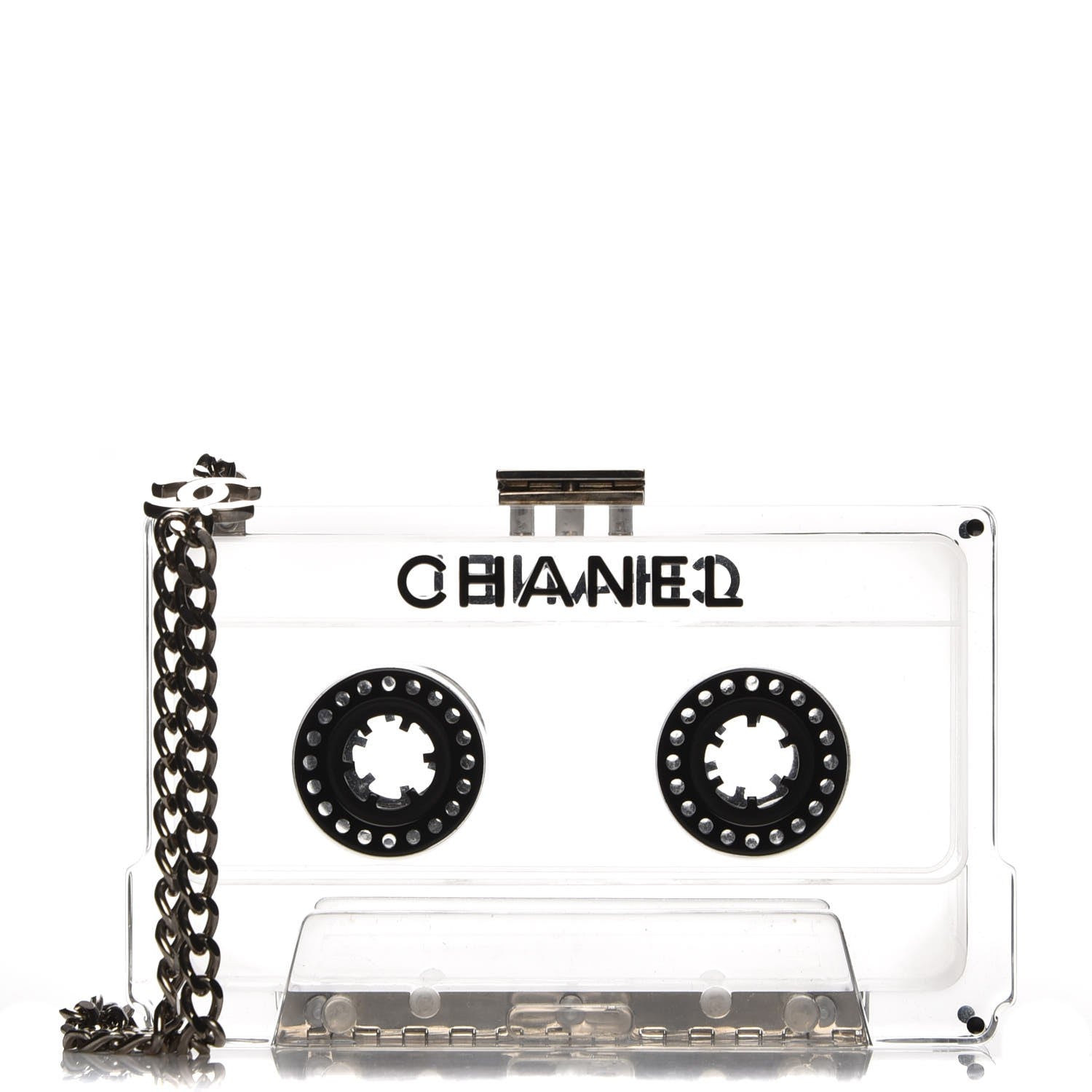 Chanel Lucite Cassette Clutch 1 of 7