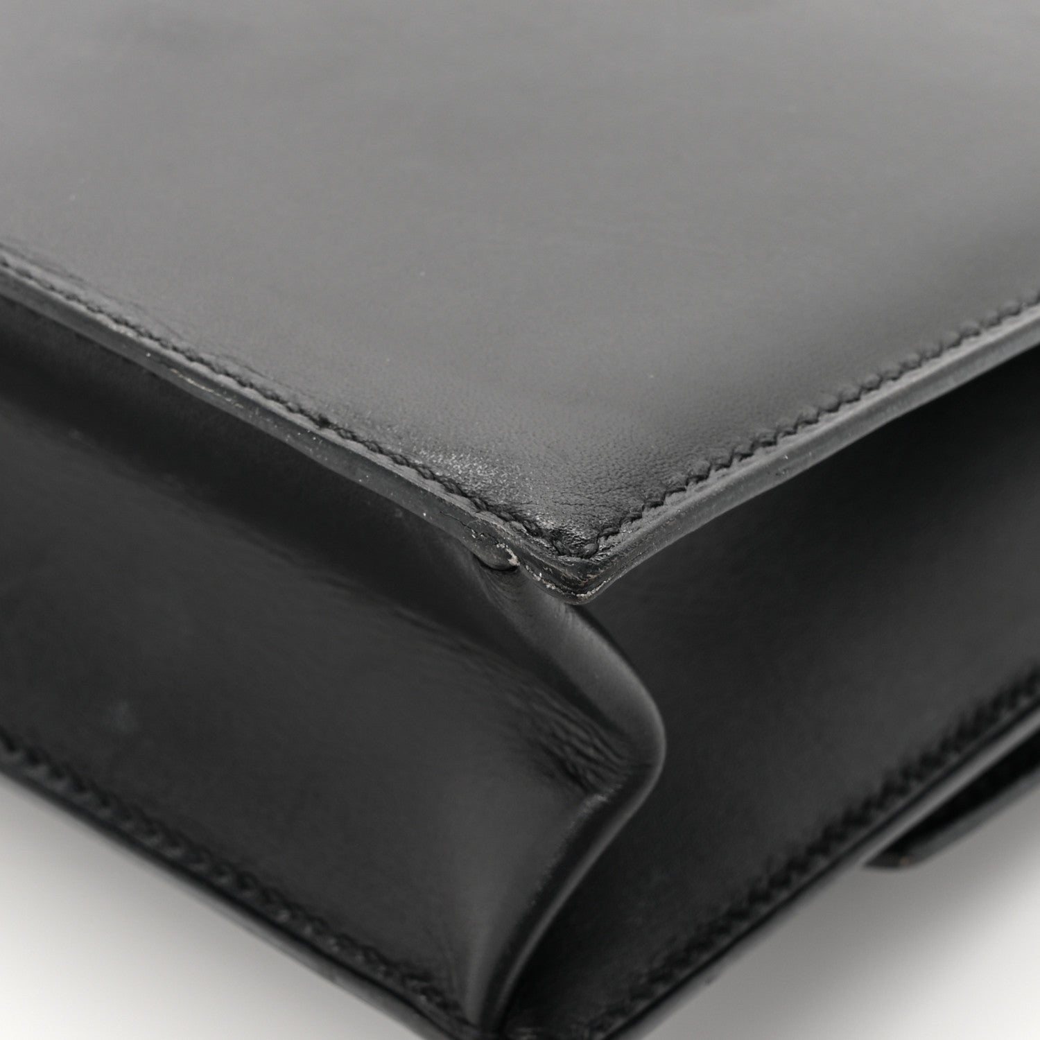 Hermes Box Verrou Clutch Black 13 of 19