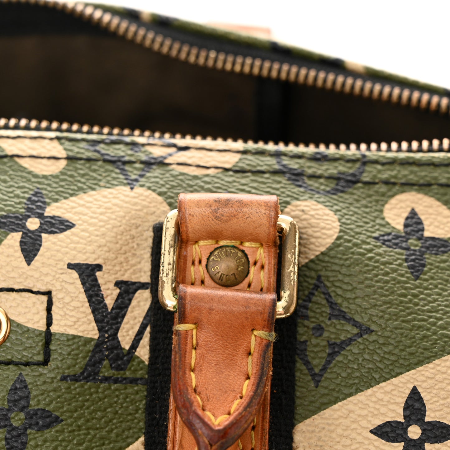 Monogram Camouflage Speedy 35