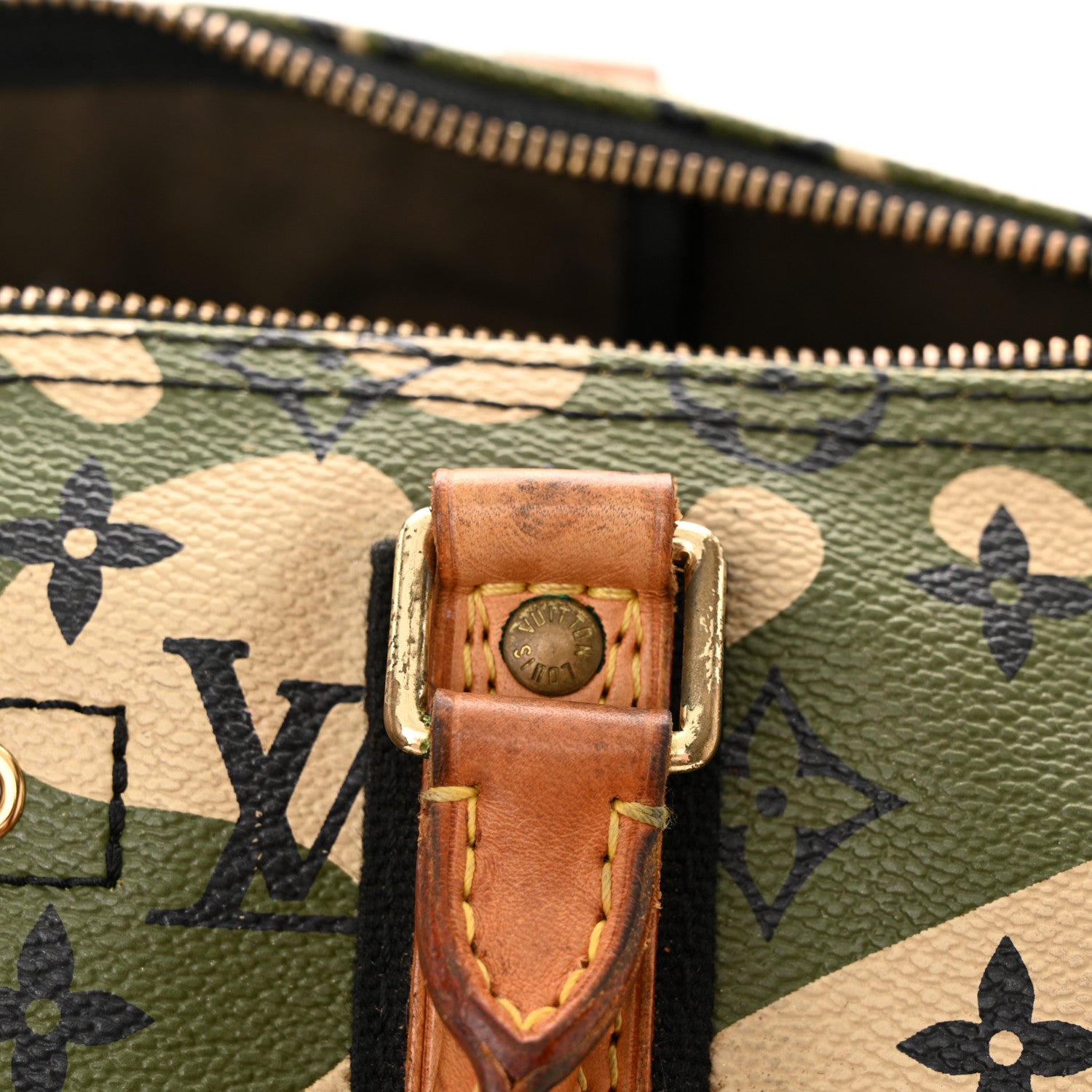 Louis Vuitton Monogram Camouflage Speedy 35 27 of 29