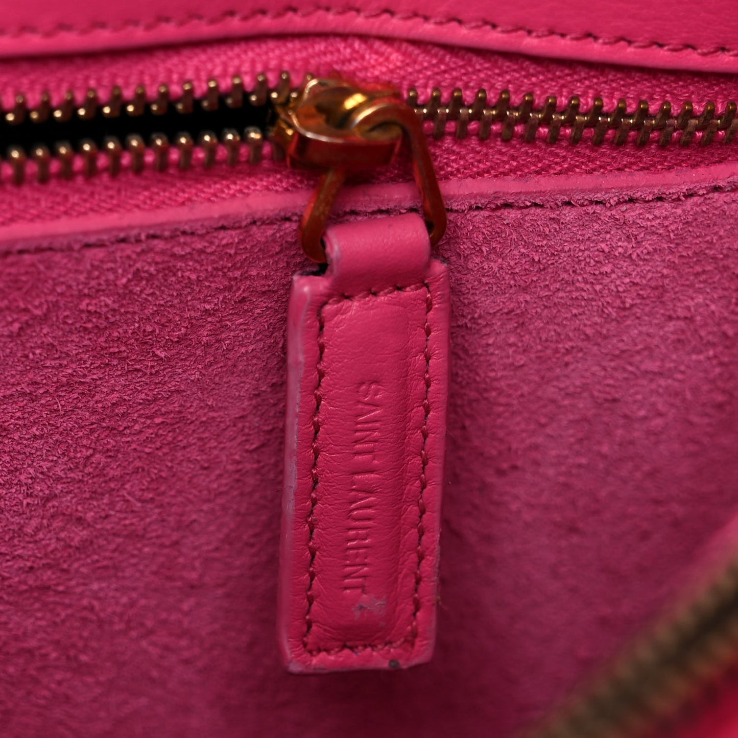 Calfskin Small Sac De Jour Lipstick Fuchsia