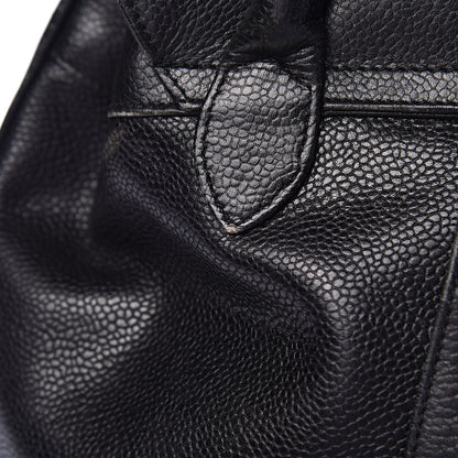 Chanel Caviar CC Backpack Black 12 of 29