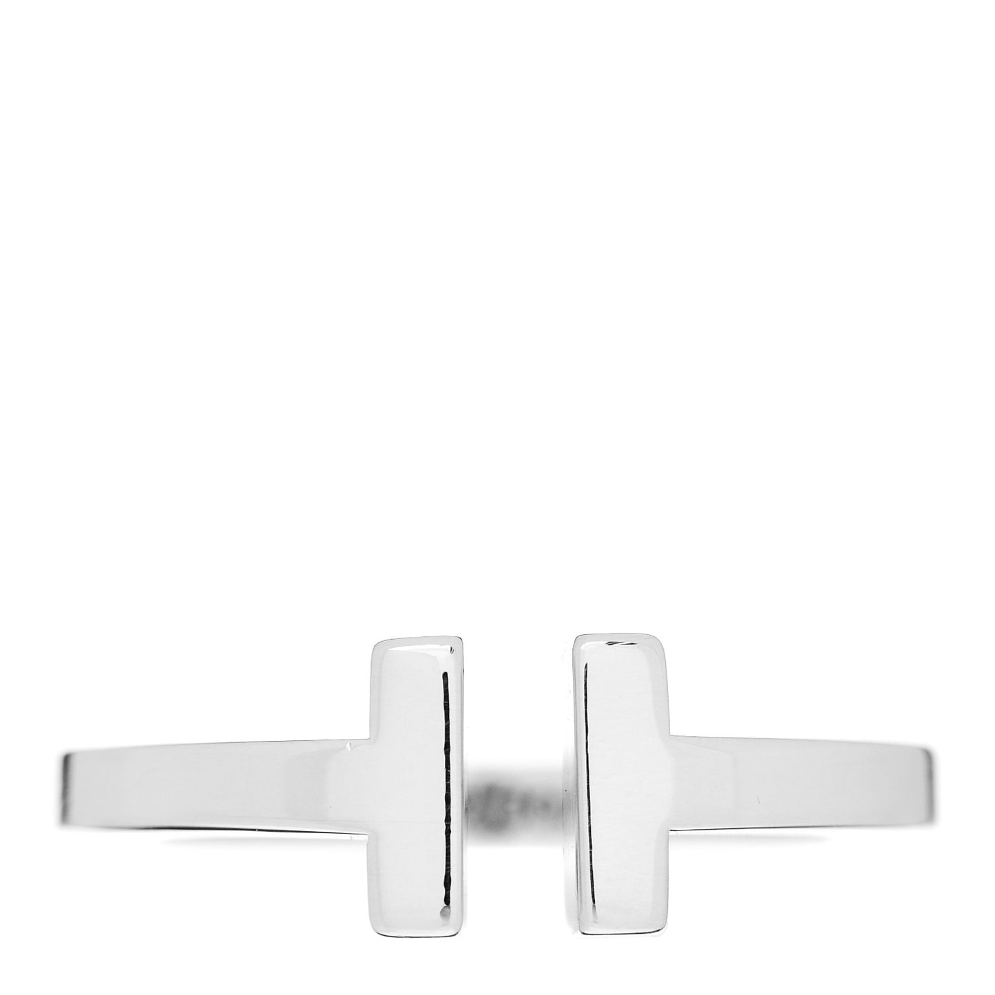 Sterling Silver T Square Ring 57 8