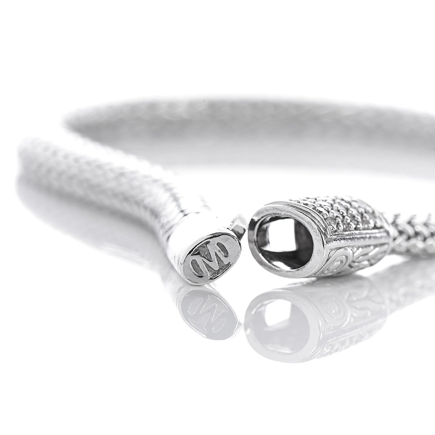 Sterling Silver Diamond 5mm Classic Chain Bracelet