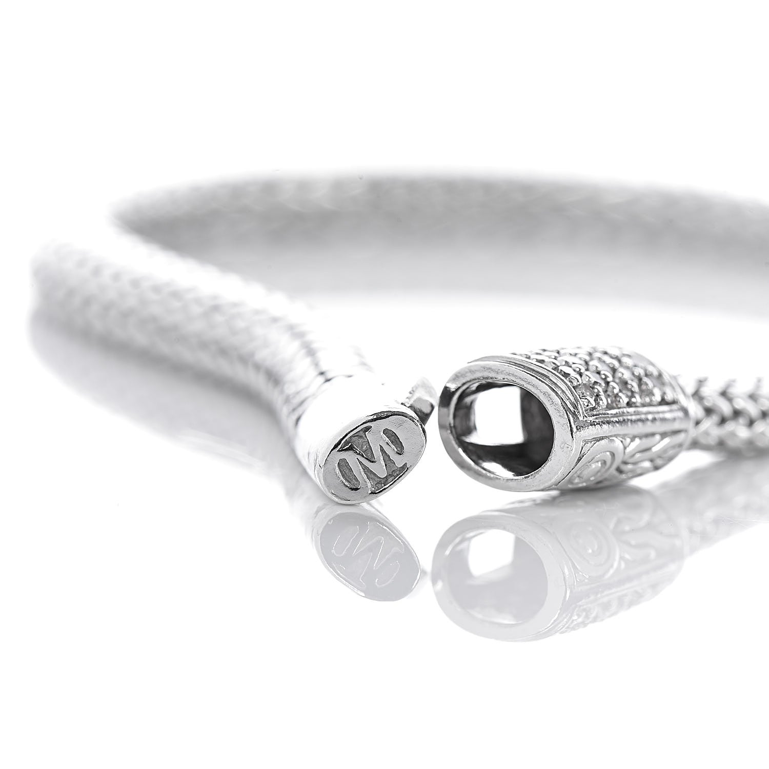 John Hardy Sterling Silver Diamond 5mm Classic Chain Bracelet 5 of 5