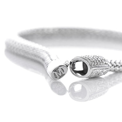John Hardy Sterling Silver Diamond 5mm Classic Chain Bracelet 5 of 5