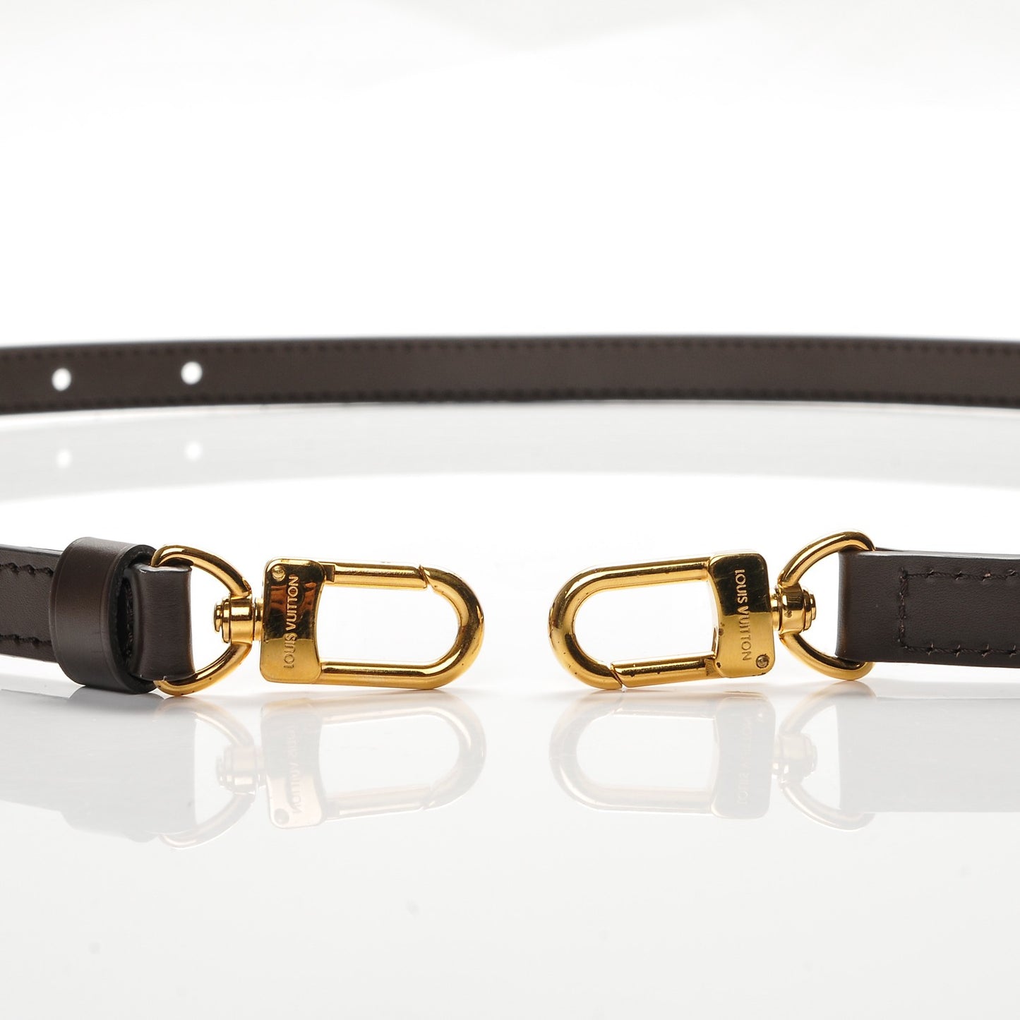 Calfskin 16mm Adjustable Shoulder Strap Brown