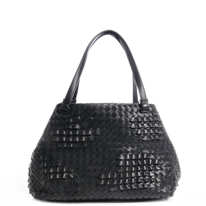 Bottega Veneta Nappa Intrecciato Small Minionde Tote Nero Black 1 of 8