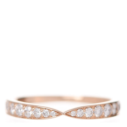 Tiffany 18K Rose Gold Diamond Harmony Ring 46 3.5 1 of 6