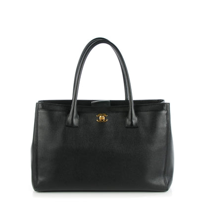 Chanel Calfskin Cerf Executive Shopper Tote Black 1 of 7