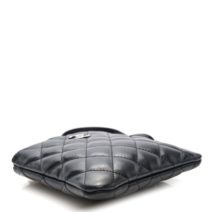 Chanel Calfskin Quilted Crossbody Bag Black 4 of 10