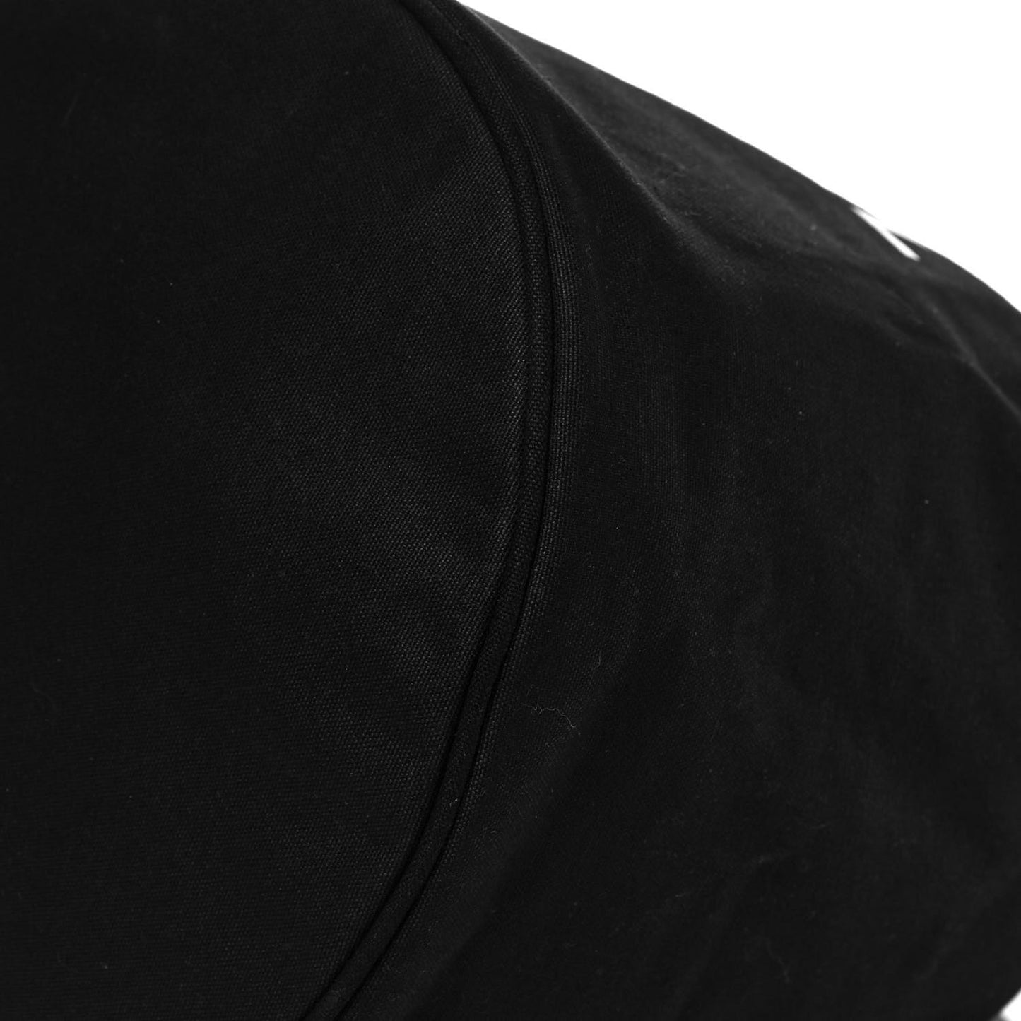 Canvas Drawstring Backpack Black White
