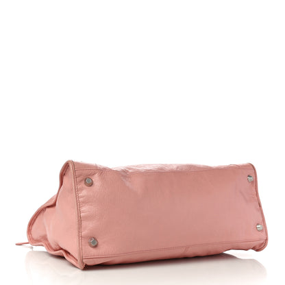 Balenciaga Agneau Giant 12 Silver Hardware Work Rose Peche 5 of 11