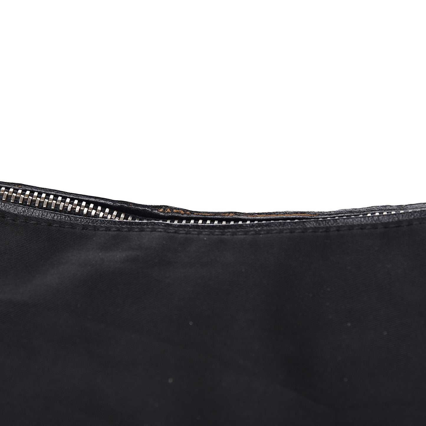 Tessuto Nylon Braided Hobo Black
