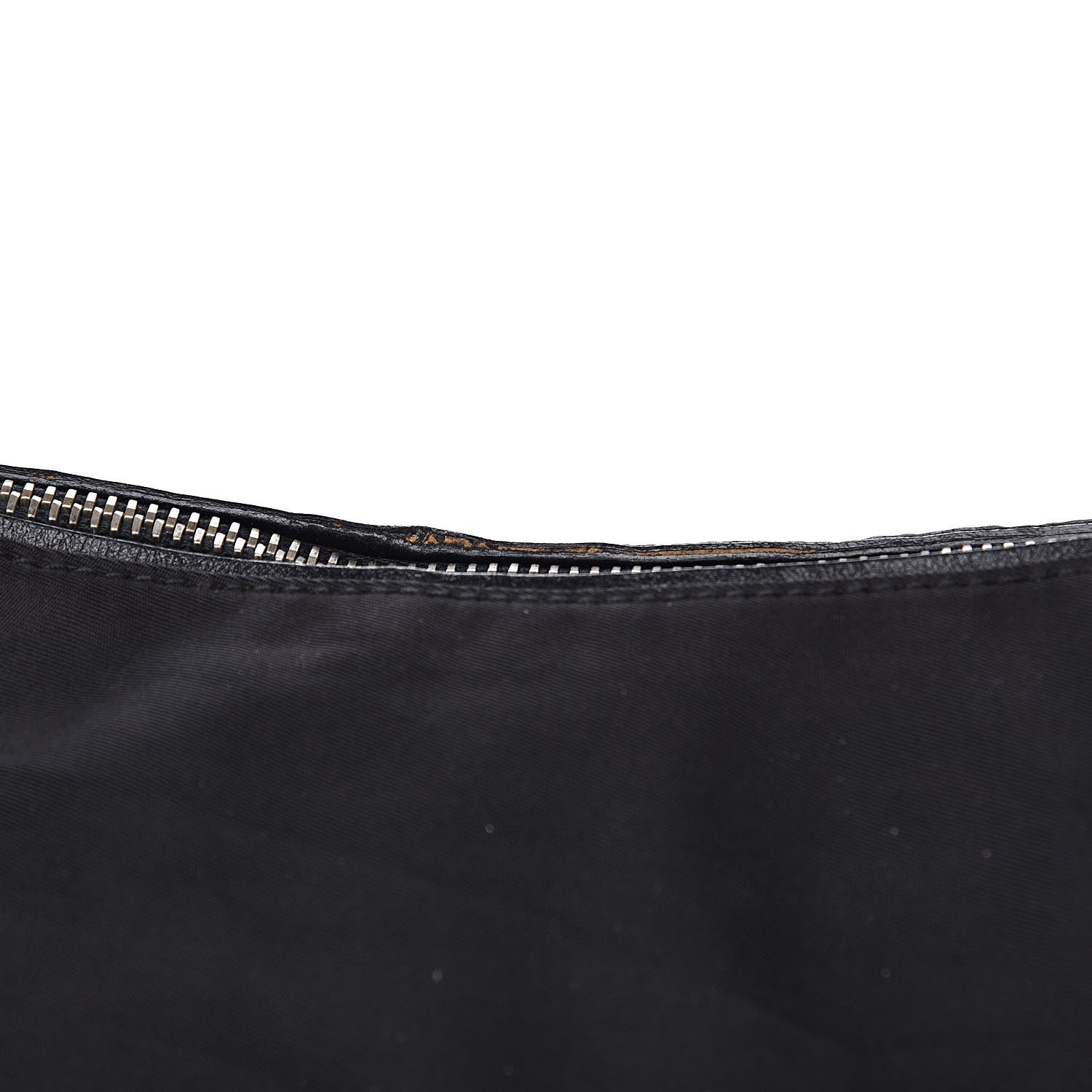 Prada Tessuto Nylon Braided Hobo Black 11 of 13