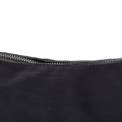 Prada Tessuto Nylon Braided Hobo Black 11 of 13