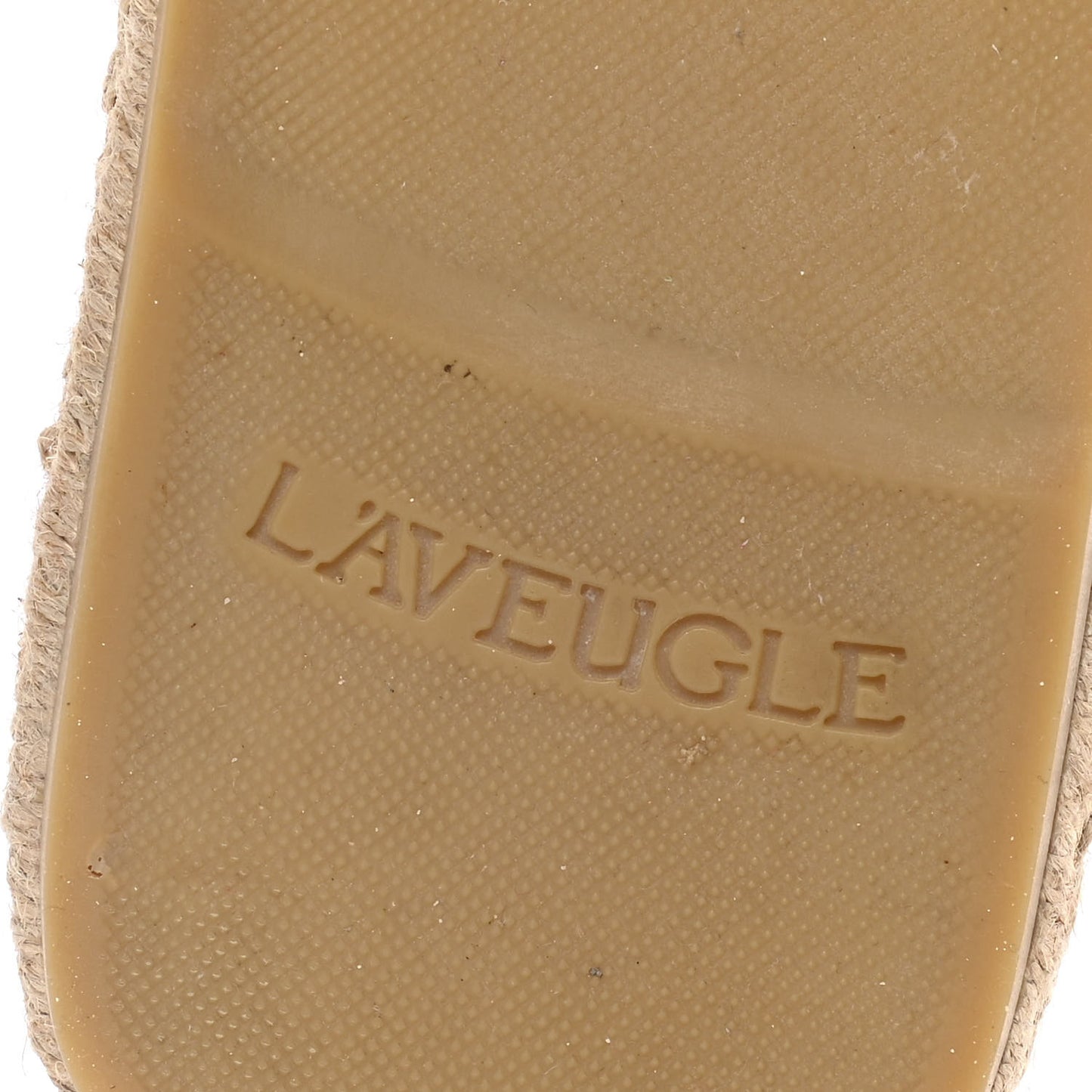 Juta Nappa GG Mens Slide Sandals 10.5 Natural Oatmeal