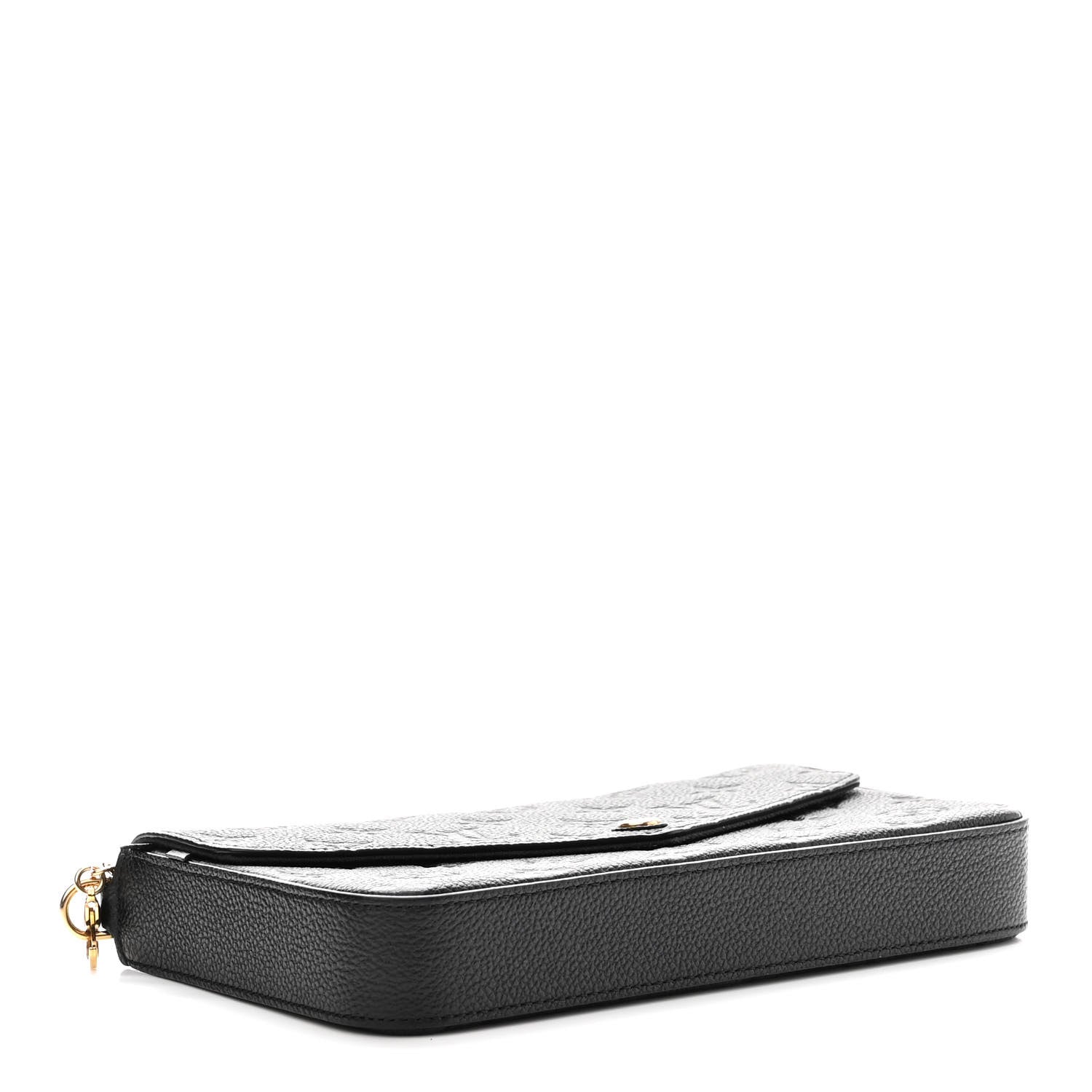 Louis Vuitton Empreinte Pochette Felicie Chain Wallet Black 5 of 10