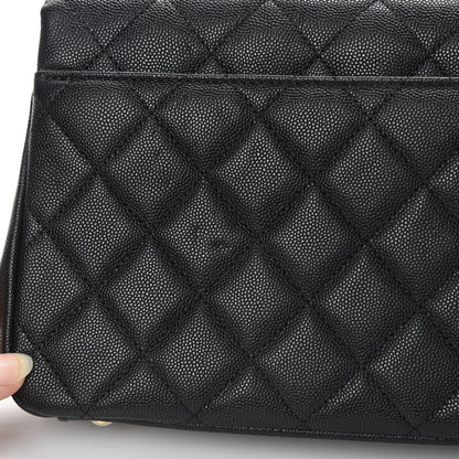Chanel Caviar Quilted Medium Business Affinity Flap Black 11 of 13