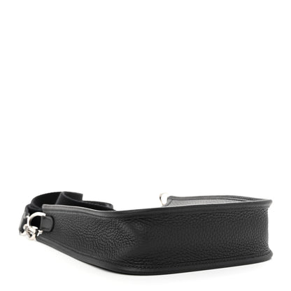 Hermes Taurillon Clemence Evelyne TPM Black 4 of 11