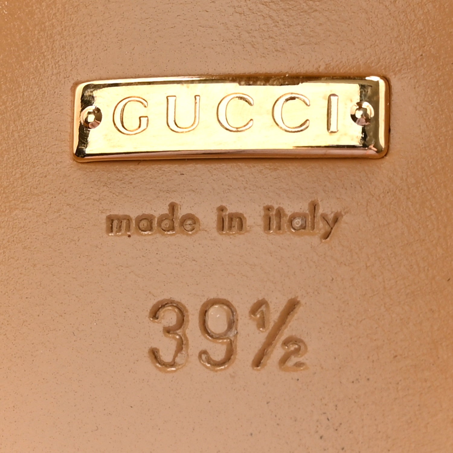 Gucci Monogram Over the Knee Boots 39.5 Beige Ebony 6 of 12