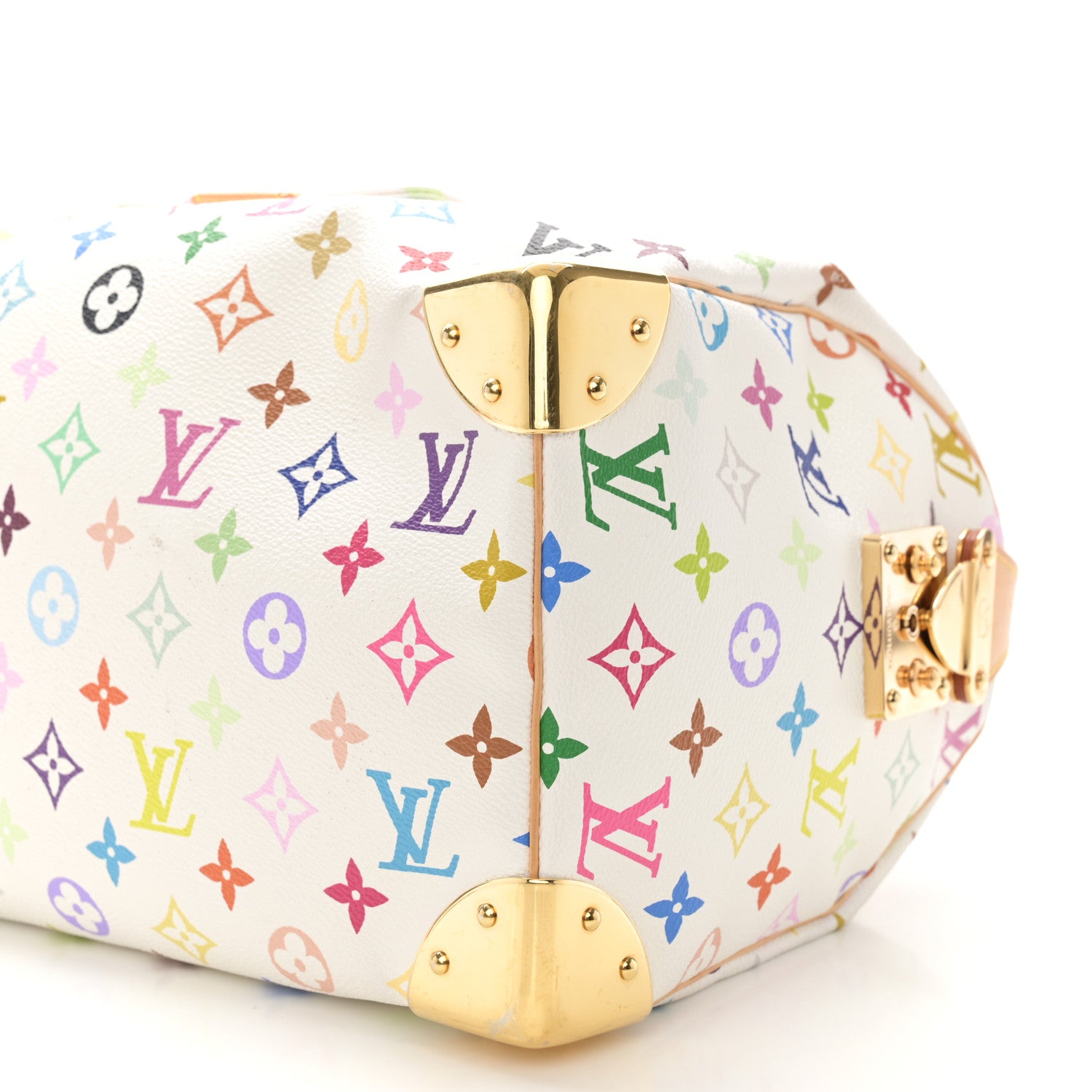Louis Vuitton Monogram Multicolor Speedy 30 White 9 of 16