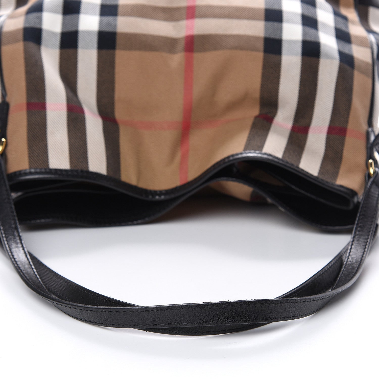 Burberry House Check Medium Canterbury Tote Black 14 of 19