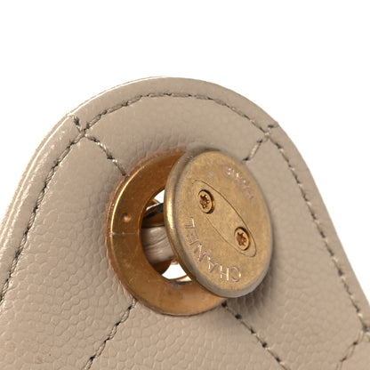 Chanel Caviar Quilted Small Chanel 25 Handbag Beige 11 of 13