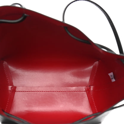 Mansur Gavriel Saffiano Bucket Bag Black Flamma 5 of 11