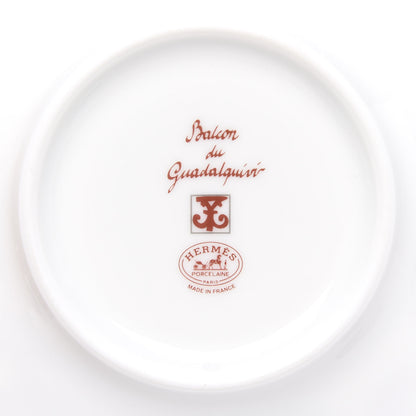 Hermes Porcelain Balcon du Guadalquivir Tea Cup and Saucer Set of 2 6 of 7
