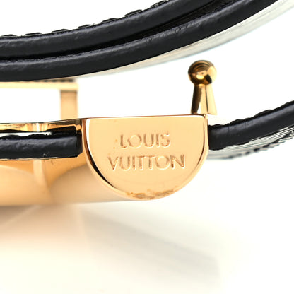 Louis Vuitton Epi Essential V 32MM Belt 85 34 Black White 3 of 8