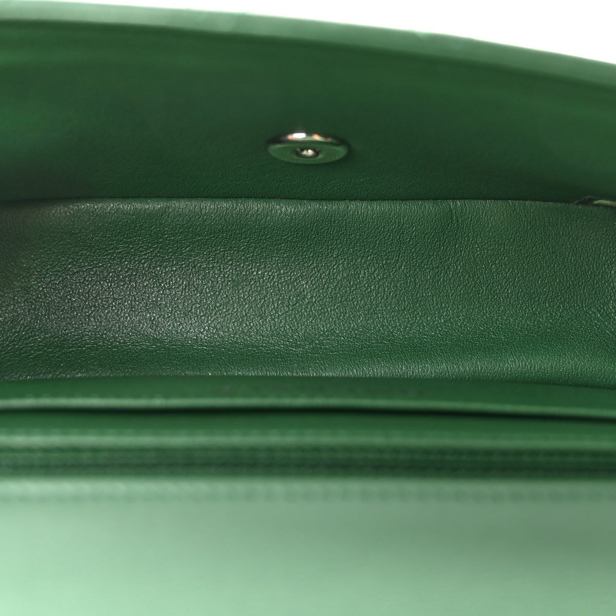 Chanel Lambskin Quilted Mini Rectangular Flap Green 5 of 11