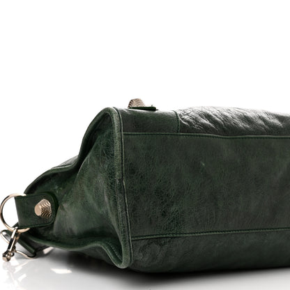 Balenciaga Agneau Giant 21 Silver Hardware City Evergreen 9 of 18