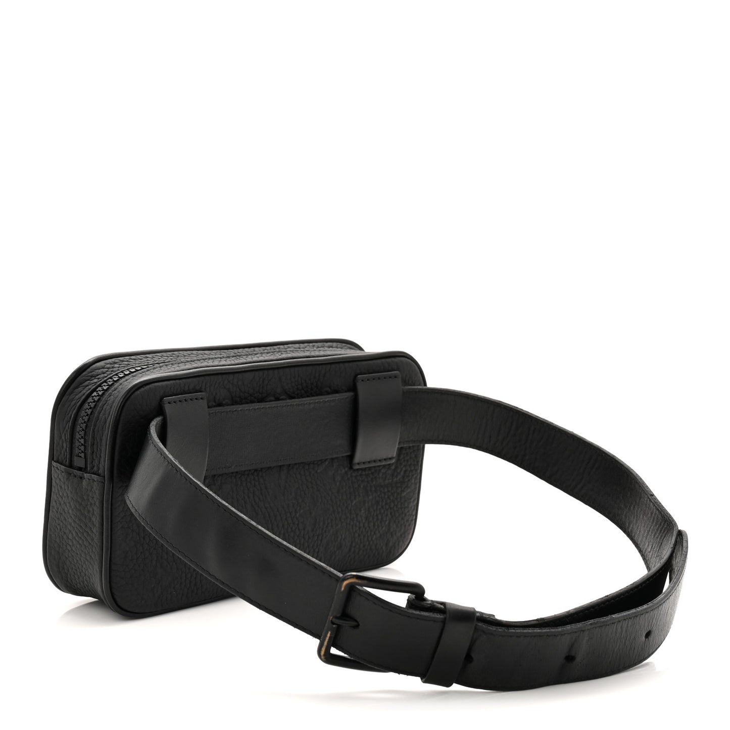 Taurillon Monogram Uniformes Solar Ray Soft Pochette Volga Belt Bag Black