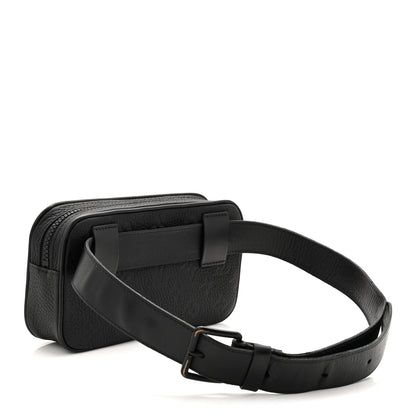 Louis Vuitton Taurillon Monogram Uniformes Solar Ray Soft Pochette Volga Belt Bag Black 3 of 11