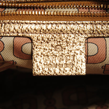Gucci Monogram Jolicoeur Messenger Bag Gold 6 of 8