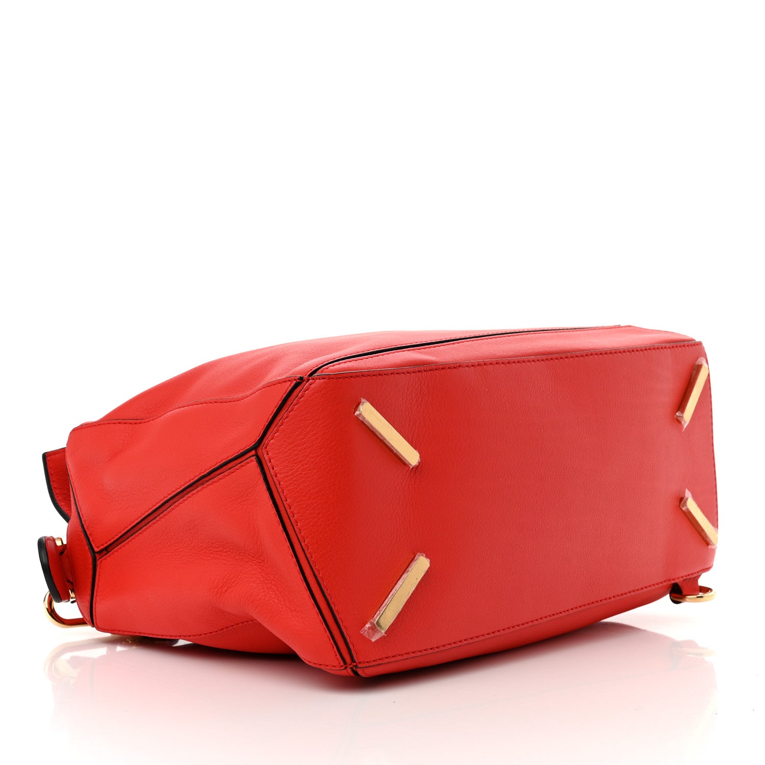 Loewe Calfskin Medium Puzzle Bag Scarlet 4 of 10