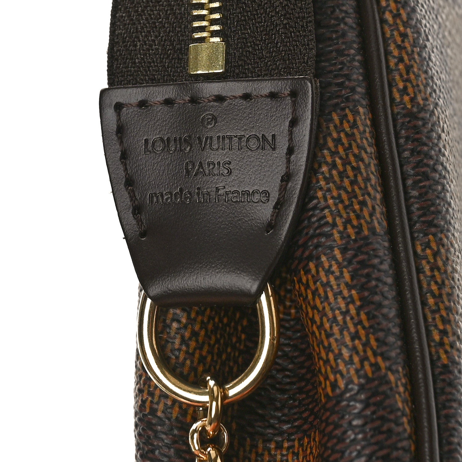 Louis Vuitton Damier Ebene Eva Clutch 7 of 9