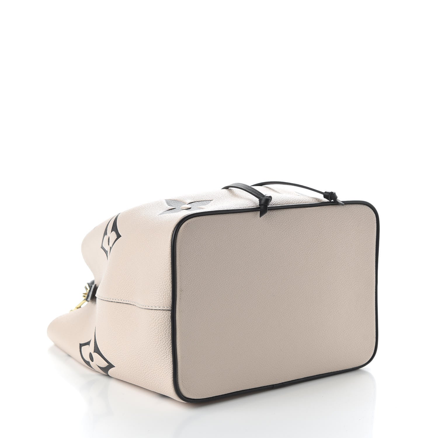 Louis Vuitton Empreinte Monogram Giant Crafty Neonoe MM Creme Black 6 of 11