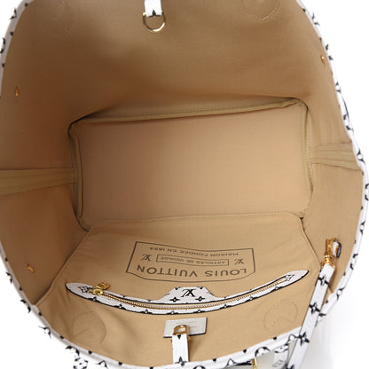 Louis Vuitton Monogram Giant Neverfull MM Kaki 5 of 9