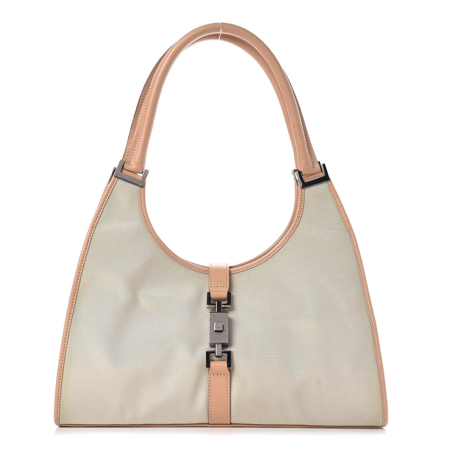 Canvas Small Jackie O Hobo Beige