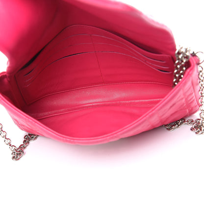 Christian Dior Lambskin Cannage New Lock Pouch Fuchsia 5 of 17