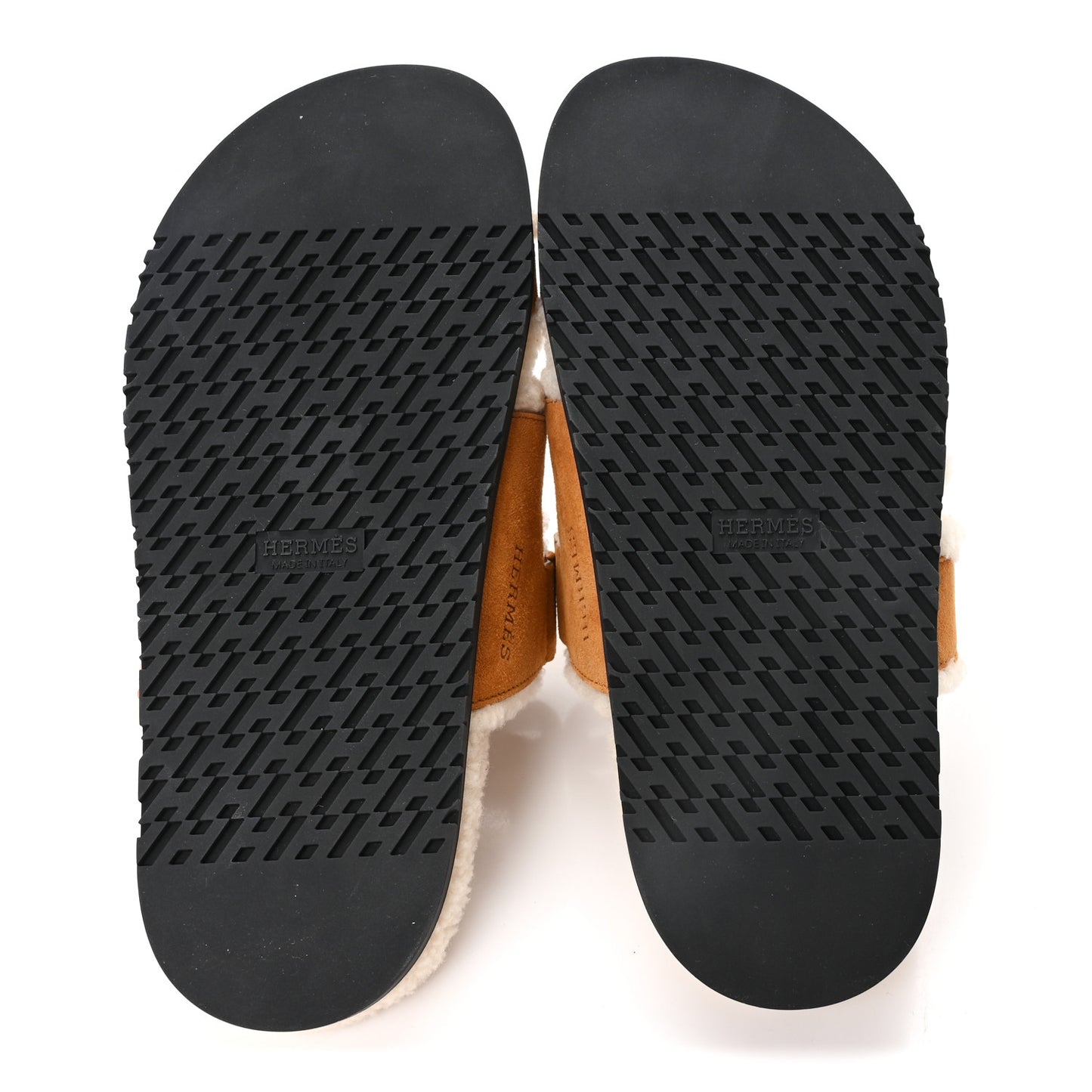 Suede Goatskin Woolskin Womens Chypre Sandals 37 Naturel Ecru